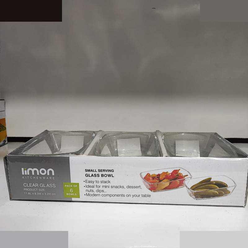 ظرف اردوخوری لیمون کد 2224 مجموعه 6 عددی ظرف اردوخوری لیمون کد 2224 مجموعه 6 عددی