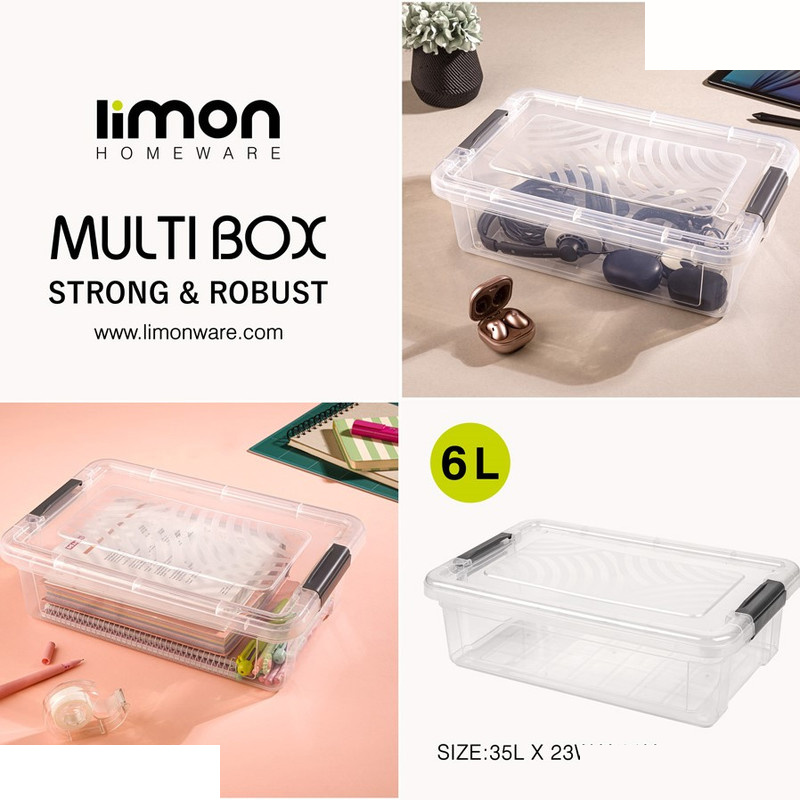 ظرف نگهدارنده لیمون مدل باکس مستطیل H2397