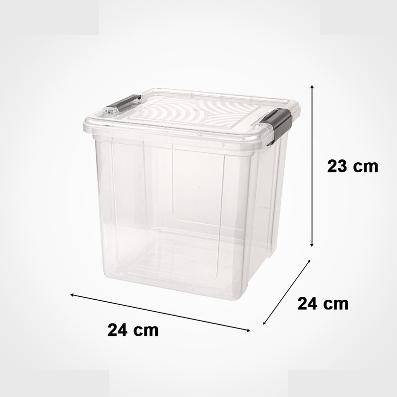 ظرف نگهدارنده لیمون مدل باکس مربع H2401 ظرف نگهدارنده لیمون مدل باکس مربع H2401