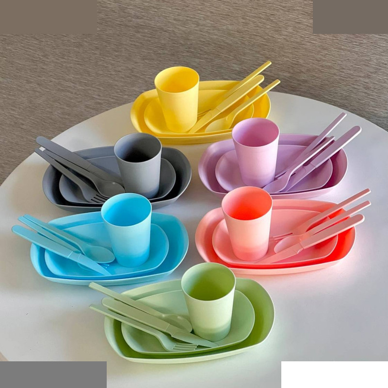 سبد پیک نیک 42 پارچه لیمون مدل پاستیلی کد 2438 سبد پیک نیک 42 پارچه لیمون مدل پاستیلی کد 2438