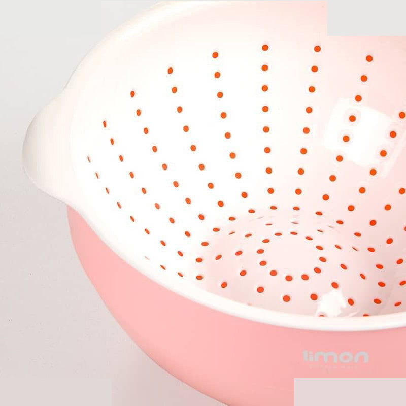 کاسه و آبکش و آبگیر 6 پارچه لیمون کد 206635 کاسه و آبکش و آبگیر 6 پارچه لیمون کد 206635