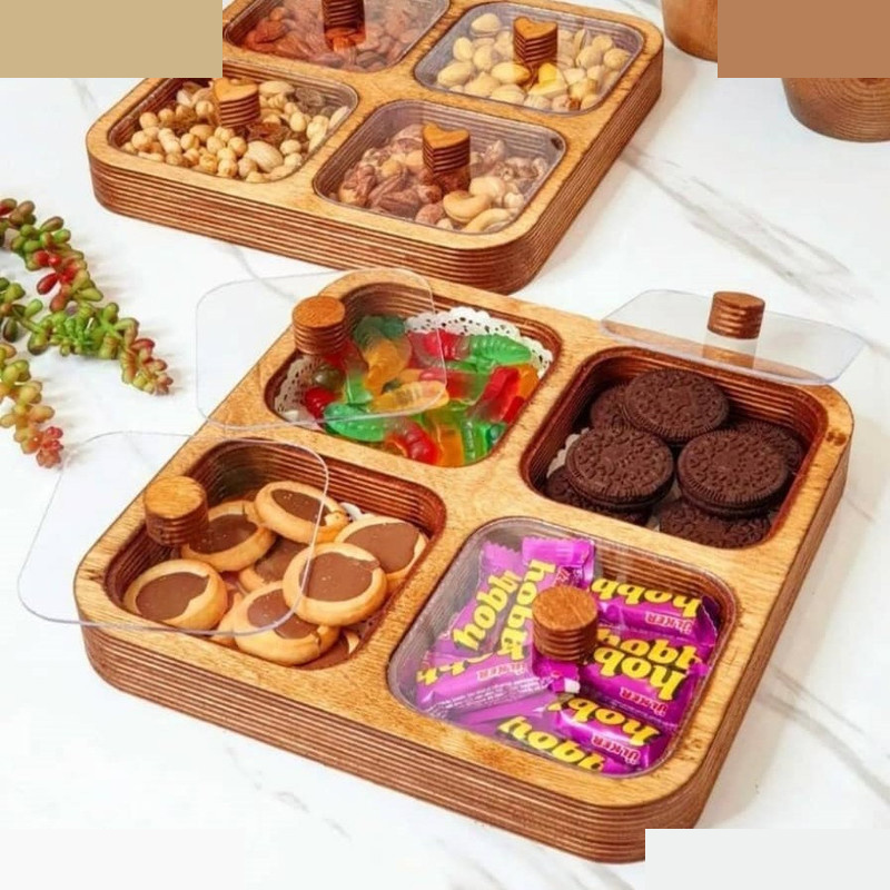 اردو خوری خونه خاص مدل چهار خانه در شیشه ای