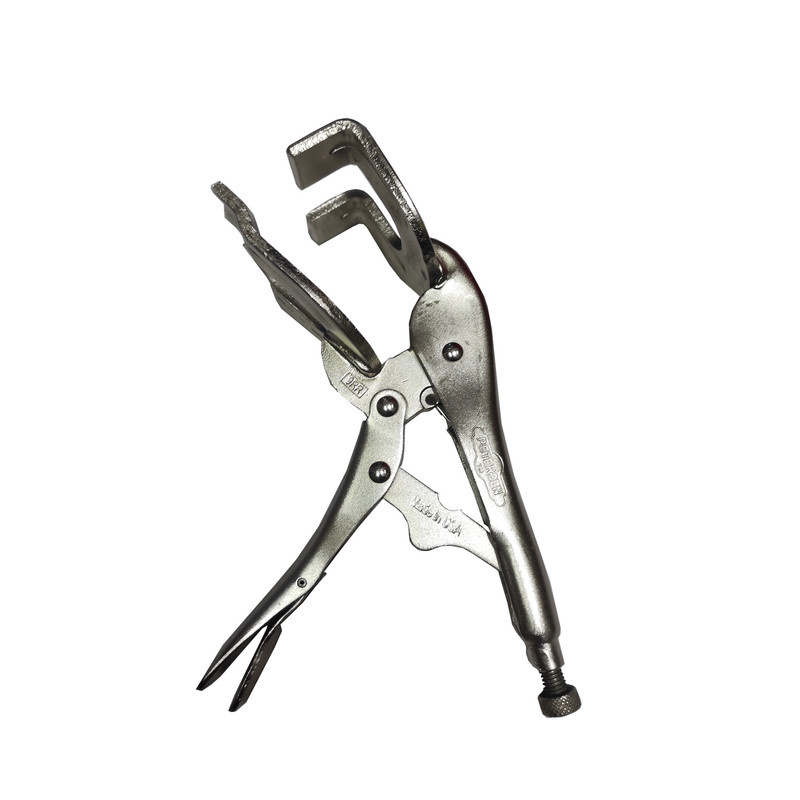 انبر قفلی پترسن مدل شاخ دار کدSMT -PETER SEN-USA TOOLS-9 INCH -LOCKING WELDING CLAMP سایز 9 اینچ انبر قفلی پترسن مدل شاخ دار کدSMT -PETER SEN-USA TOOLS-9 INCH -LOCKING WELDING CLAMP سایز 9 اینچ