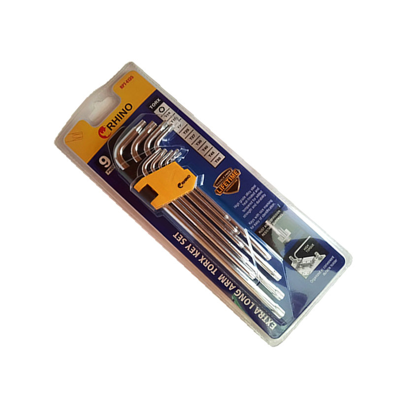 آچار آلن ستاره ای رینو مدل T-4135 مجموعه 9 عددی آچار آلن ستاره ای رینو مدل T-4135 مجموعه 9 عددی