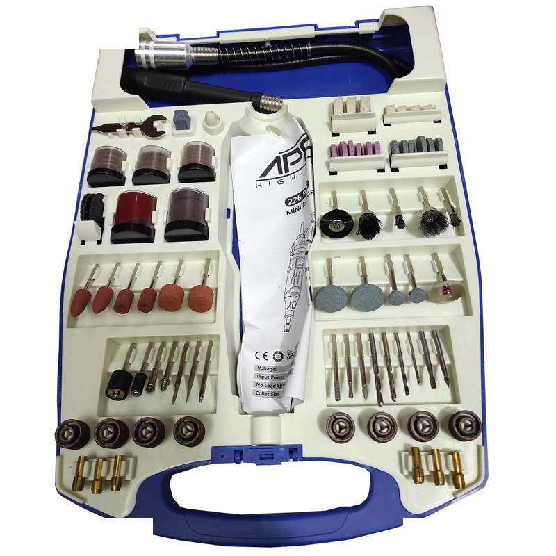 فرز مینیاتوری اپکس مدلSMT-APPEX-MINI DIE GRINDER KIT-226PCS-APX3226 مجموعه 226 عددی