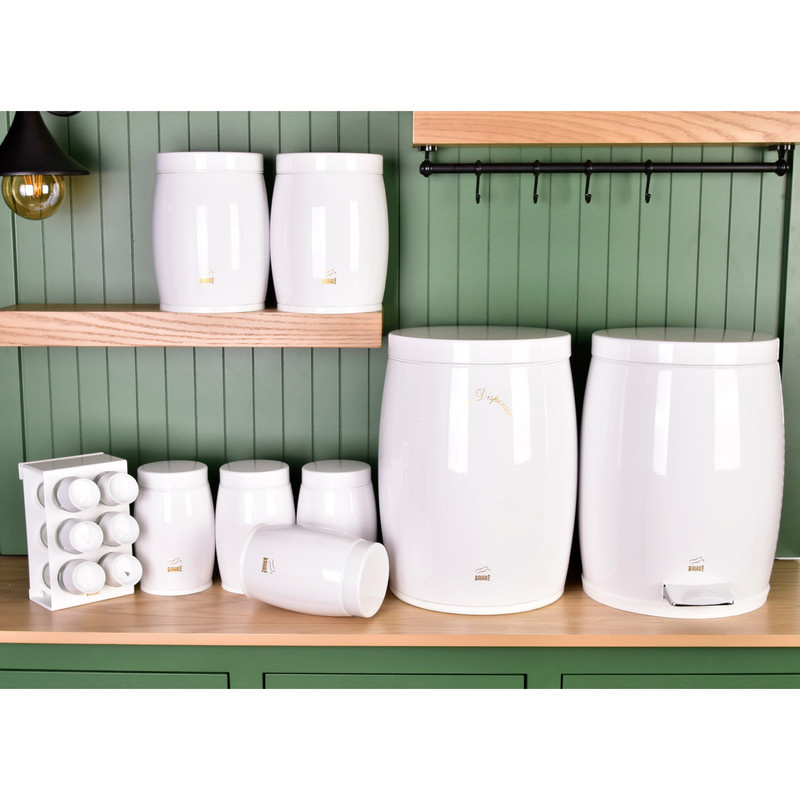 سرویس آشپزخانه 15 پارچه بهاز کالا طرح خمره ای کد 16351089 سرویس آشپزخانه 15 پارچه بهاز کالا طرح خمره ای کد 16351089