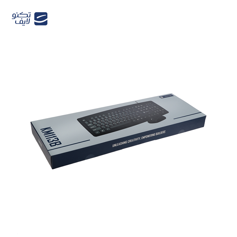 کیبورد و ماوس با سیم لاجی کی مدل KM113B، سوییچ ممبران، Full-Size کیبورد و ماوس با سیم لاجی کی مدل KM113B، سوییچ ممبران، Full-Size