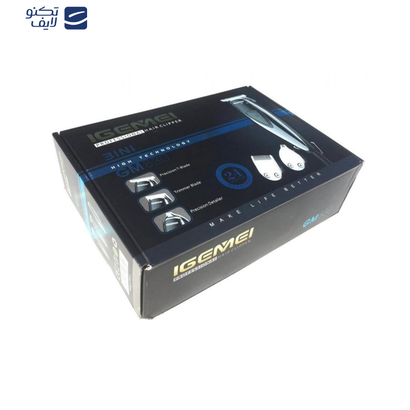 ماشین اصلاح موی صورت جیمی مدل GM830، اصلاح به صورت صفر زن، خط زن، قابلیت تنظیم سرعت، منبع انرژی با برق، تکنولوژی اصلاح به صورت برش مستقیم، اندازه اصلاح 0.1 میلیمتر، بههمراه روغن، برس تمیزکننده ماشین اصلاح موی صورت جیمی مدل GM830، اصلاح به صورت صفر زن، خط زن، قابلیت تنظیم سرعت، منبع انرژی با برق، تکنولوژی اصلاح به صورت برش مستقیم، اندازه اصلاح 0.1 میلیمتر، بههمراه روغن، برس تمیزکننده