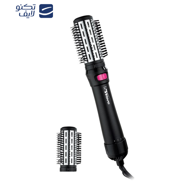 سشوار چرخشی پروویو مدل PW-3112، موتور DC با توان مصرفی 1000 وات، دارای قابلیت باد سرد، فناوری تولید یون، سیم گردان، با حالت حجمدهنده و صافکننده، تنظیم حرارت 3 حالته و کنترل سرعت 2 حالته، به همراه سری متمرکزکننده پهن و باریک سشوار چرخشی پروویو مدل PW-3112، موتور DC با توان مصرفی 1000 وات، دارای قابلیت باد سرد، فناوری تولید یون، سیم گردان، با حالت حجمدهنده و صافکننده، تنظیم حرارت 3 حالته و کنترل سرعت 2 حالته، به همراه سری متمرکزکننده پهن و باریک