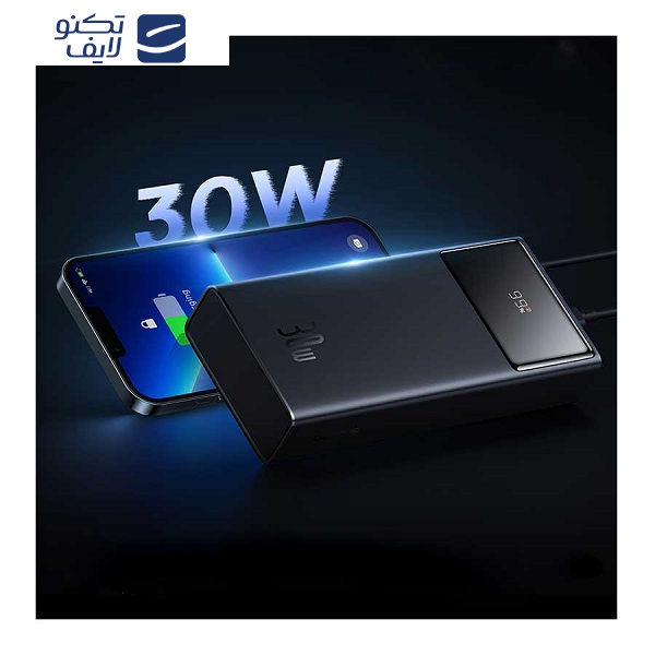 پاوربانک بیسوس مدل STAR-LORD-P10022904113-30W ظرفیت 10000 میلی آمپر ساعت پاوربانک بیسوس مدل STAR-LORD-P10022904113-30W ظرفیت 10000 میلی آمپر ساعت