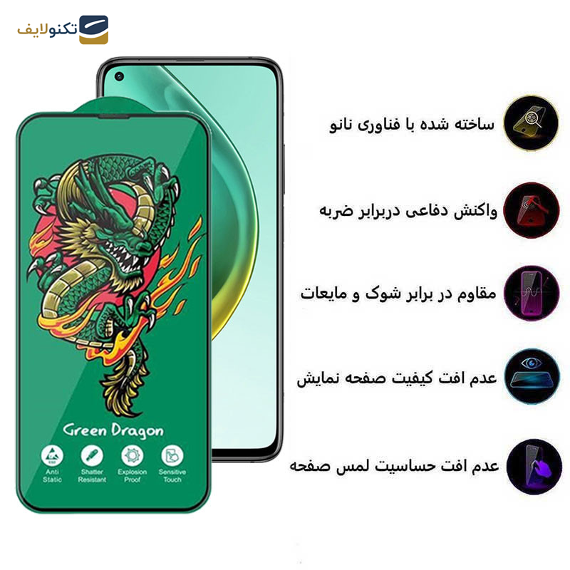 محافظ صفحه نمایش اپیکوی مدل Green Dragon ExplosionProof مناسب برای گوشی موبایل شیائومی Xiaomi Mi 10T Pro 5G/ Mi 10T 5G/ Redmi K30 / Poco F2 Pro/ Poco X2 محافظ صفحه نمایش اپیکوی مدل Green Dragon ExplosionProof مناسب برای گوشی موبایل شیائومی Xiaomi Mi 10T Pro 5G/ Mi 10T 5G/ Redmi K30 / Poco F2 Pro/ Poco X2