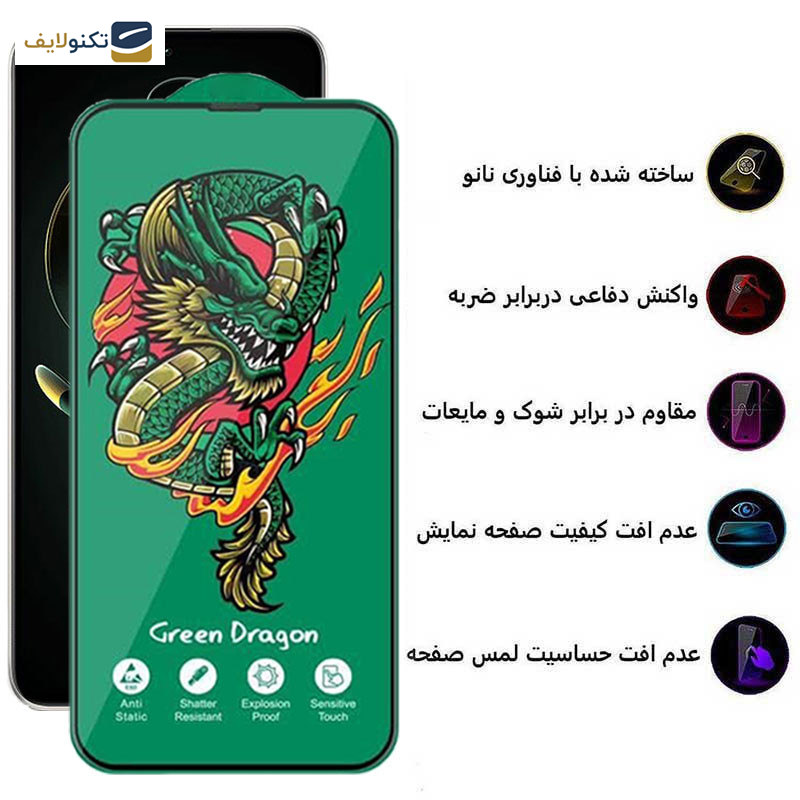 محافظ صفحه نمایش اپیکوی مدل Green Dragon ExplosionProof مناسب برای گوشی موبایل شیائومی Redmi K60 Ultra/ K60 Pro/ K60/ K60E محافظ صفحه نمایش اپیکوی مدل Green Dragon ExplosionProof مناسب برای گوشی موبایل شیائومی Redmi K60 Ultra/ K60 Pro/ K60/ K60E