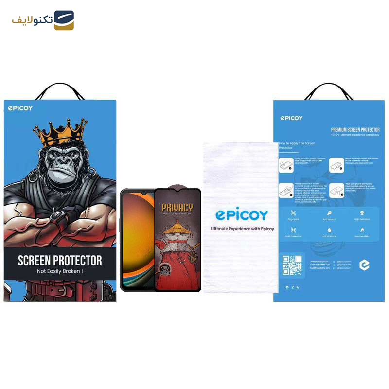 محافظ صفحه نمایش حریم شخصی اپیکوی مدل Airbag Privacy مناسب برای گوشی موبایل سامسونگ Galaxy A14 4G/5G /Xcover7 محافظ صفحه نمایش حریم شخصی اپیکوی مدل Airbag Privacy مناسب برای گوشی موبایل سامسونگ Galaxy A14 4G/5G /Xcover7
