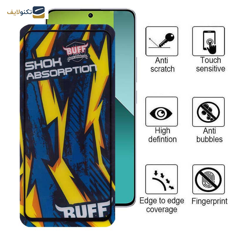 محافظ صفحه نمایش بوف مدل Shock-Shock-G مناسب برای گوشی موبایل شیائومی Redmi Note 13 4G / 5G / Note 13 Pro 4G / 5G / Note 13R Pro محافظ صفحه نمایش بوف مدل Shock-Shock-G مناسب برای گوشی موبایل شیائومی Redmi Note 13 4G / 5G / Note 13 Pro 4G / 5G / Note 13R Pro