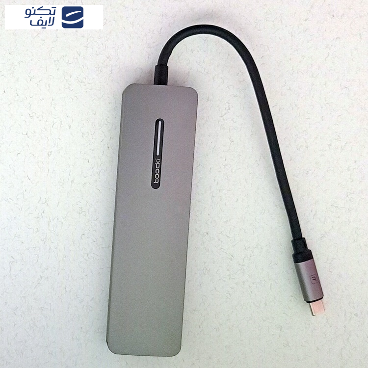 هاب 7 پورت USB-C توکی مدل TQ-HUB01A7 هاب 7 پورت USB-C توکی مدل TQ-HUB01A7