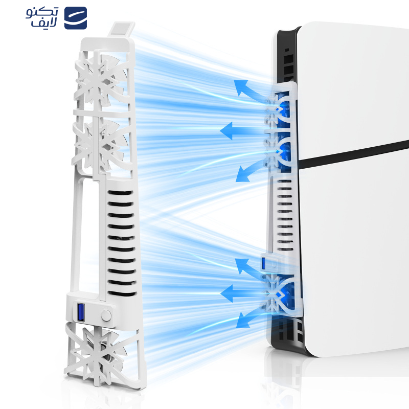 فن خنک کننده پلی استیشن 5 اسلیم مدل RGB-Slim فن خنک کننده پلی استیشن 5 اسلیم مدل RGB-Slim