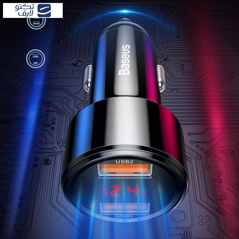 شارژر فندکی باسئوس مدل HIGH GLOSS شارژر فندکی باسئوس مدل HIGH GLOSS