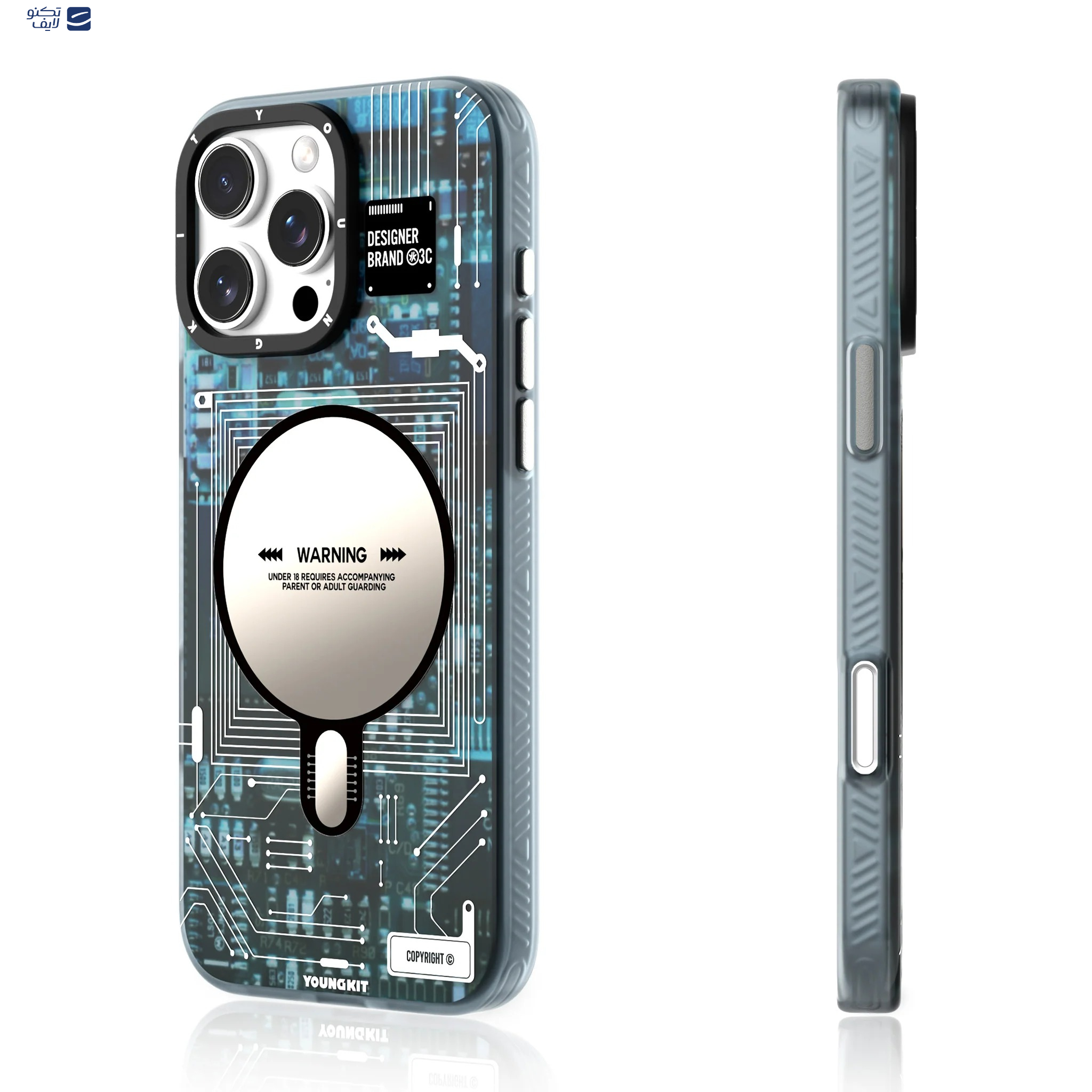 کاور یانگ کیت مدل Technology Magnetic 018 مناسب برای گوشی موبایل اپل iPhone 16  کاور یانگ کیت مدل Technology Magnetic 018 مناسب برای گوشی موبایل اپل iPhone 16