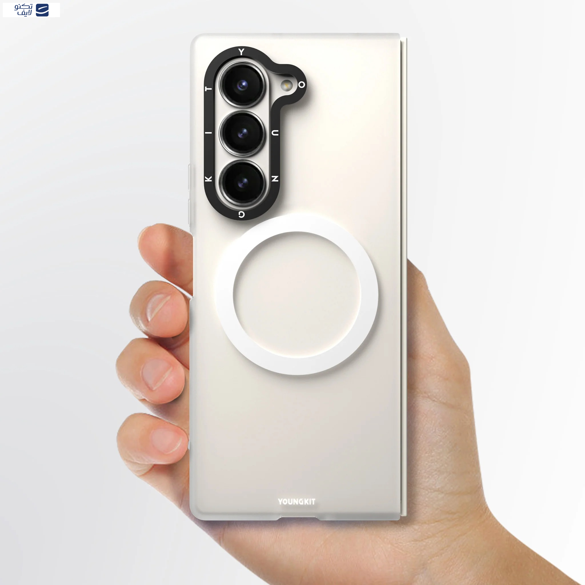 کاور یانگ کیت مدل Hidden Sand Magsafe مناسب برای گوشی موبایل سامسونگ Galaxy Z Fold 6 کاور یانگ کیت مدل Hidden Sand Magsafe مناسب برای گوشی موبایل سامسونگ Galaxy Z Fold 6