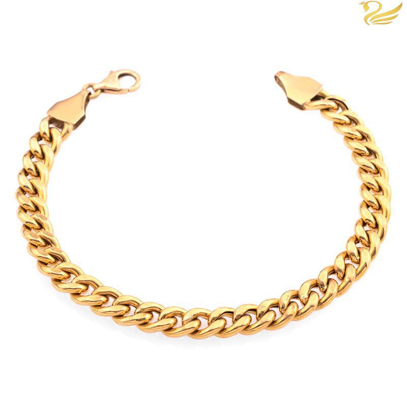 دستبند طلا 18عیار زنانه طرح کارتیه 120 دستبند طلا 18عیار زنانه طرح کارتیه 120