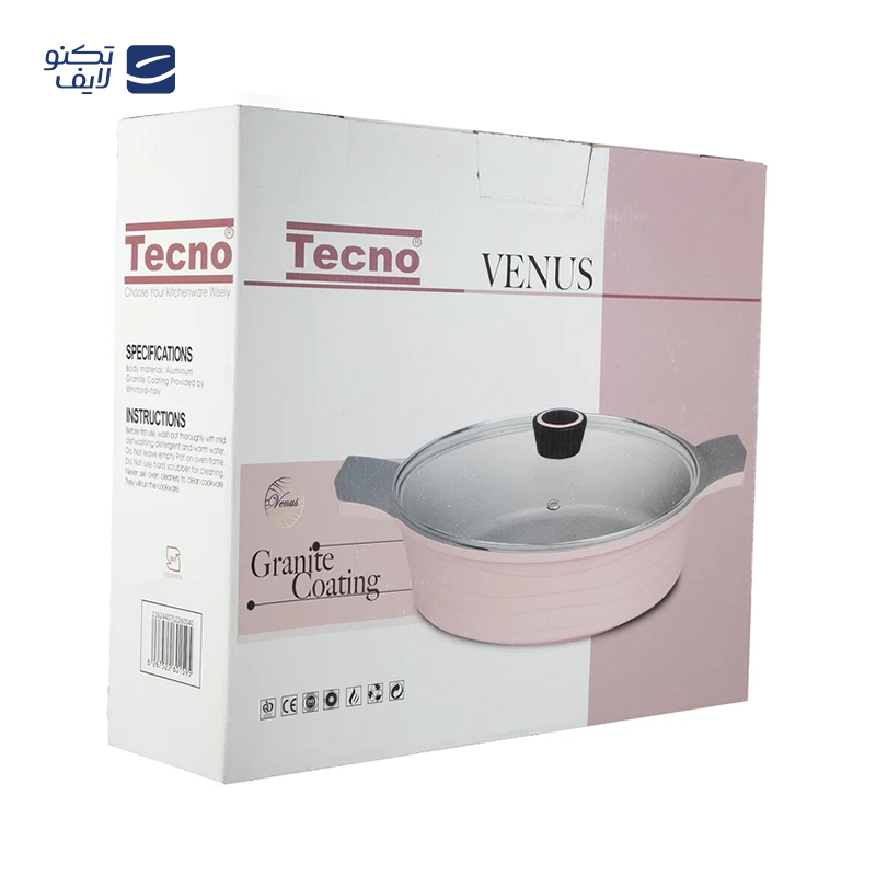 تابه دودسته تکنو مدل ونوس سایز 28