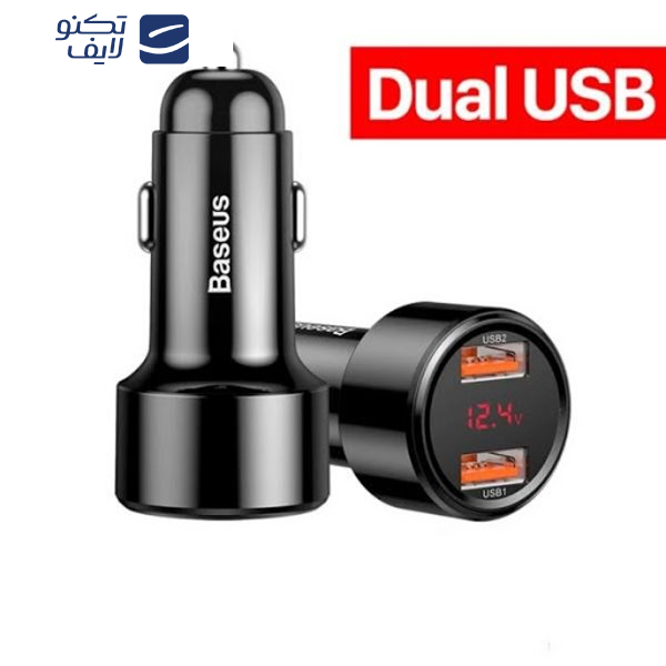 شارژر فندکی باسئوس مدل HIGH GLOSS شارژر فندکی باسئوس مدل HIGH GLOSS