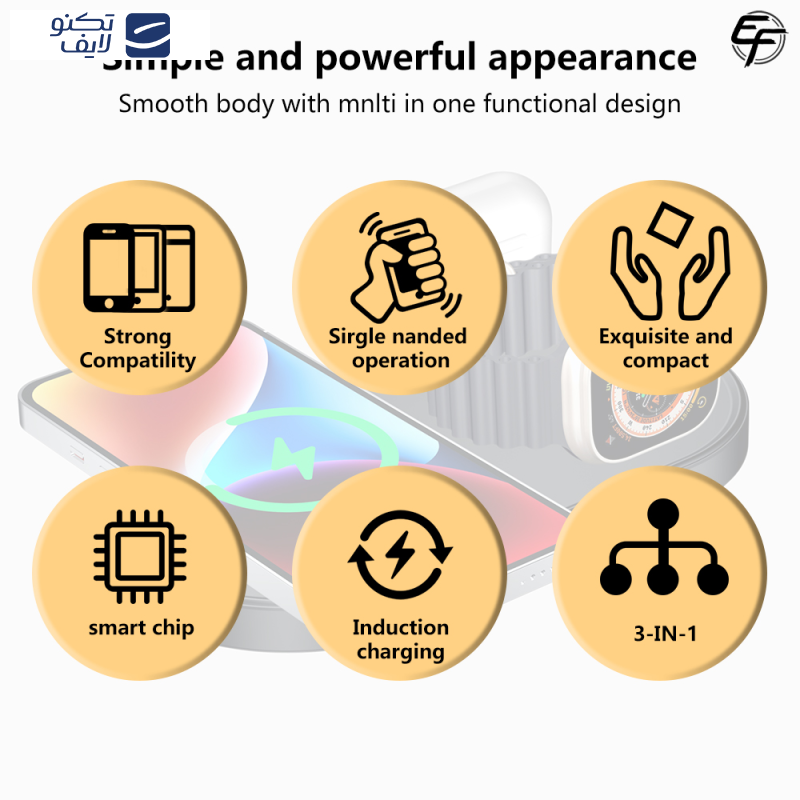 شارژر رومیزی 15 وات ایفورج مدل WCH006 شارژر رومیزی 15 وات ایفورج مدل WCH006