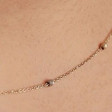 گردنبند البرنادو طلا 18 عیار گردنبند البرنادو طلا 18 عیار