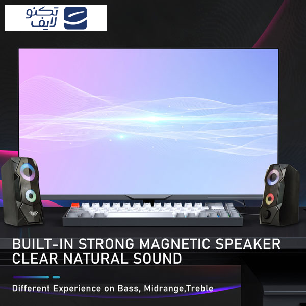 اسپیکر دسکتاپ آئولا مدل WIND N-301 اسپیکر دسکتاپ آئولا مدل WIND N-301