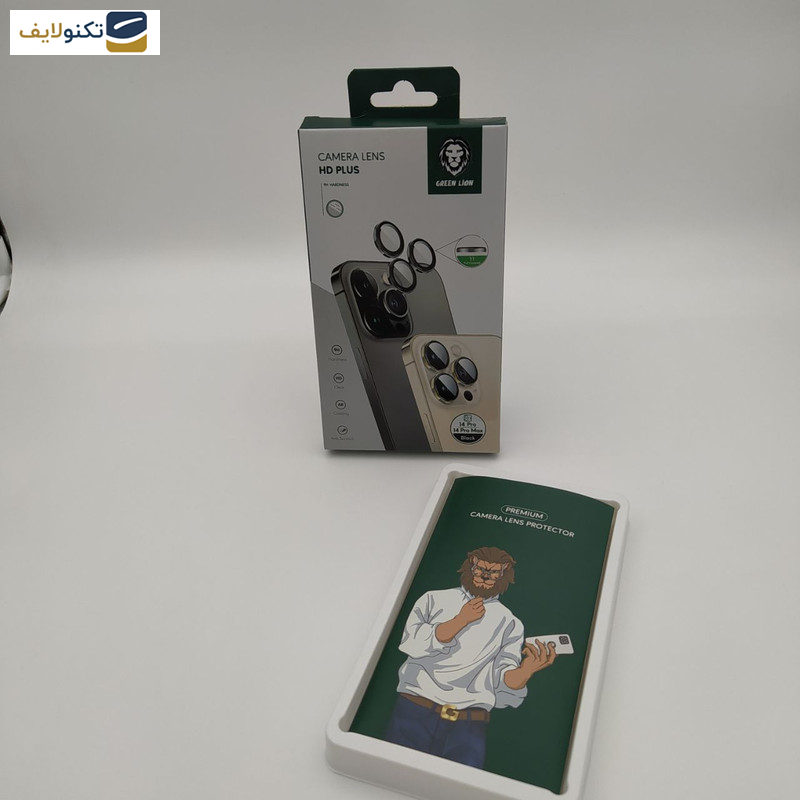 محافظ لنز دوربین گرین لاین مدل HD مناسب برای گوشی موبایل اپل Iphone 14 pro / Iphone 14pro max محافظ لنز دوربین گرین لاین مدل HD مناسب برای گوشی موبایل اپل Iphone 14 pro / Iphone 14pro max