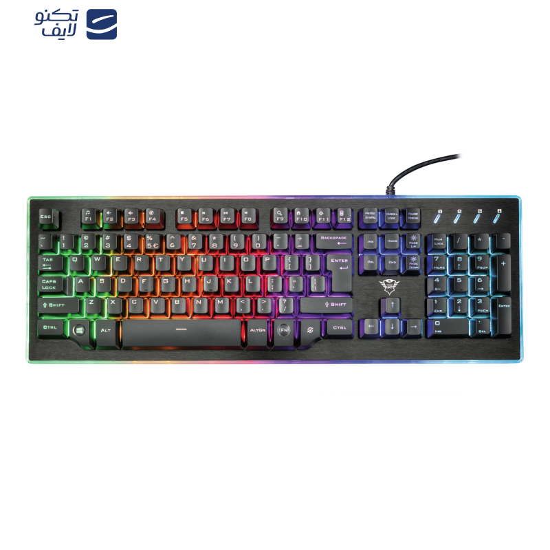 کیبورد مخصوص بازی تراست مدل GXT 860 Thura کیبورد مخصوص بازی تراست مدل GXT 860 Thura