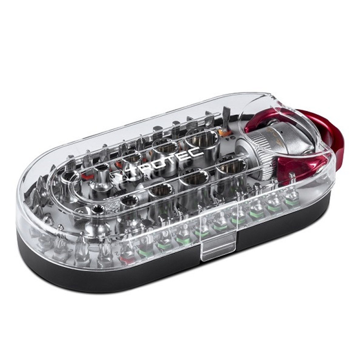 سری آچار و پیچ گوشتی تروتک مدل Bit and Socket بسته 40 عددی سری آچار و پیچ گوشتی تروتک مدل Bit and Socket بسته 40 عددی-small-image