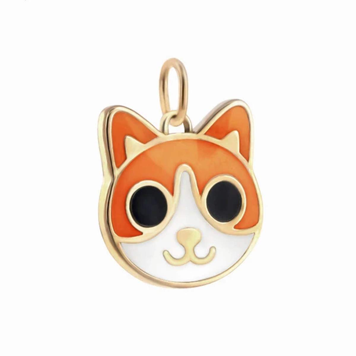 پلاک طلا زنانه بان گالری مدل جینجر پیشی پلاک طلا زنانه بان گالری مدل جینجر پیشی