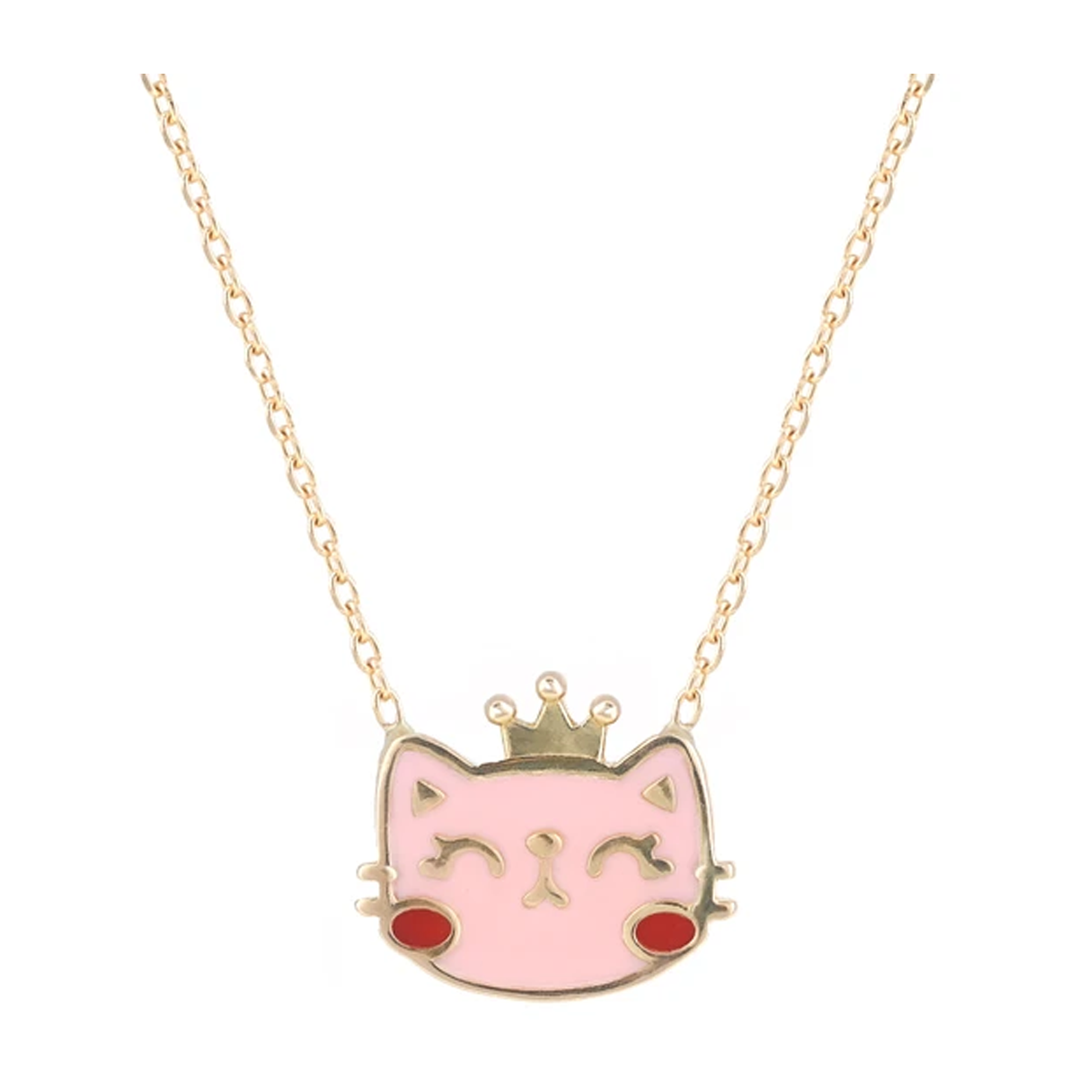 گردنبند طلا زنانه بان گالری مدل پرنسس پیشی