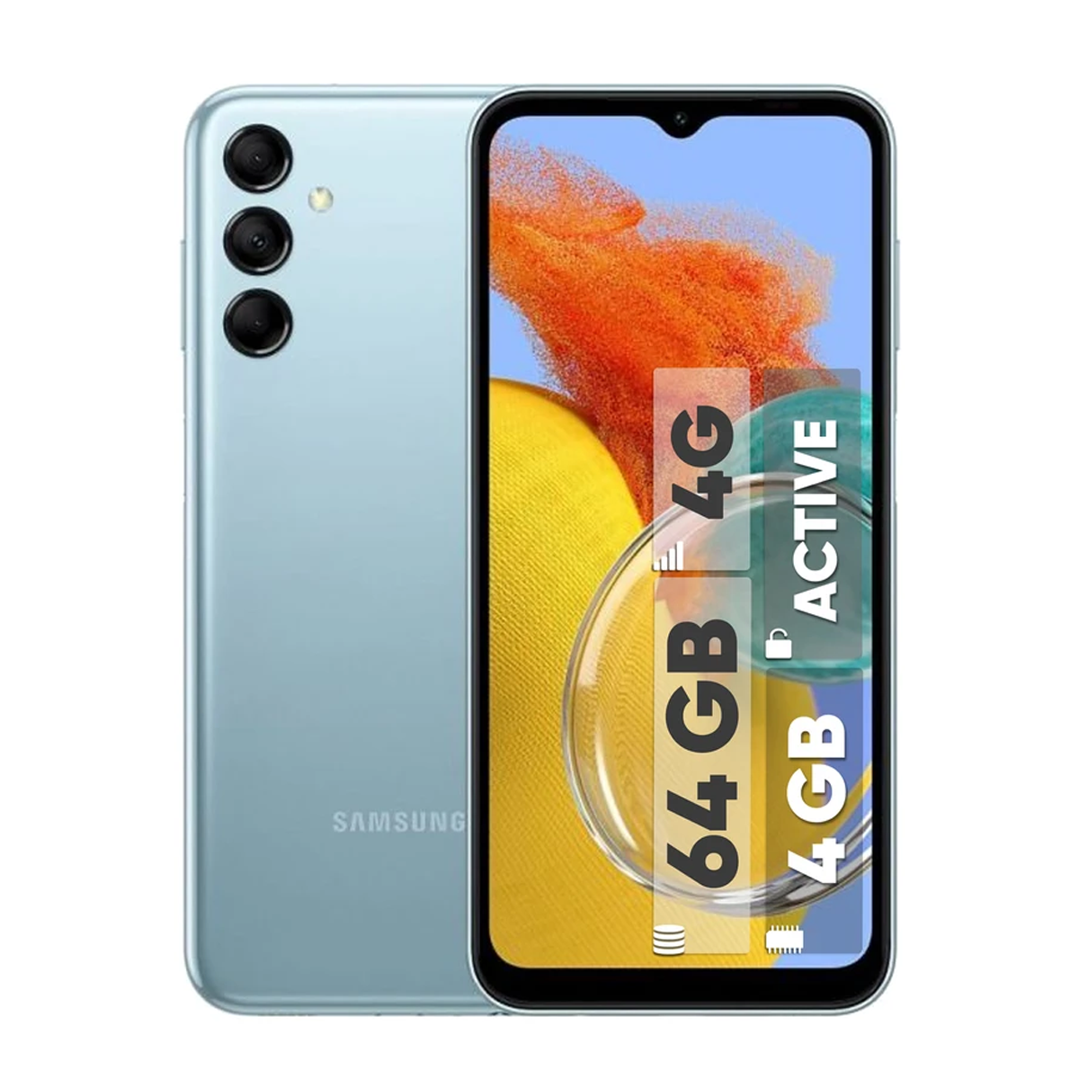 گوشی موبایل سامسونگ مدل Galaxy M14 4G اکتیو ظرفیت 64 گیگابایت رم 4 گیگابایت-small-image