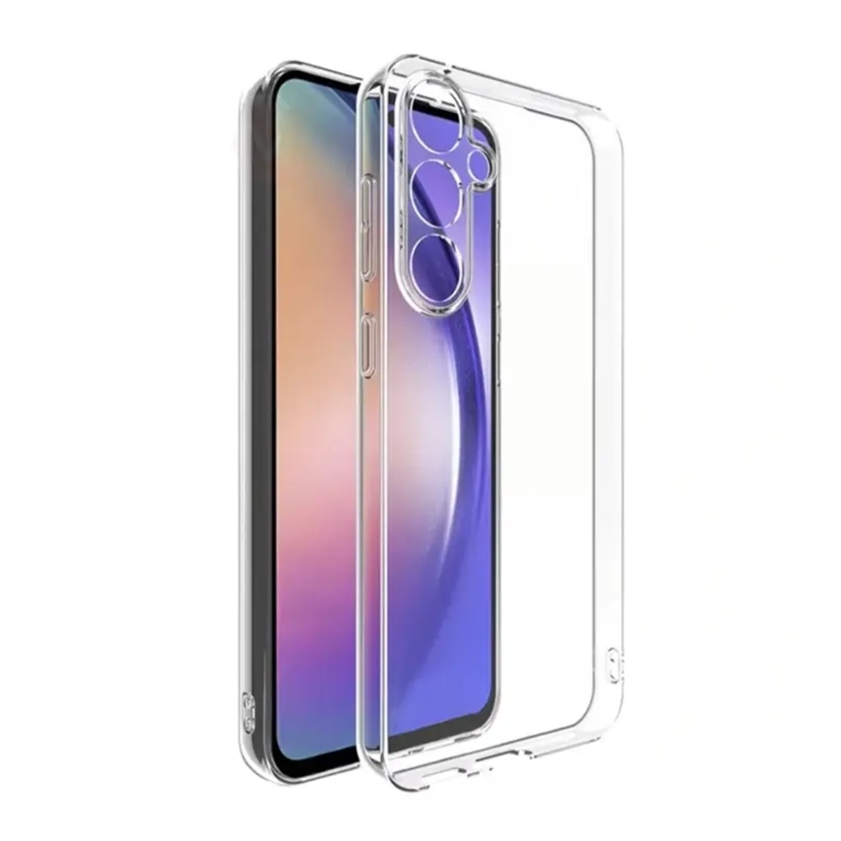 کاور گوشی سامسونگ Galaxy A36 زیفرند مدل ژله ای محافظ لنز دار