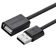 کابل تبدیل USB نری به مادگی یوگرین US103 مدل 10316 طول 2 متر