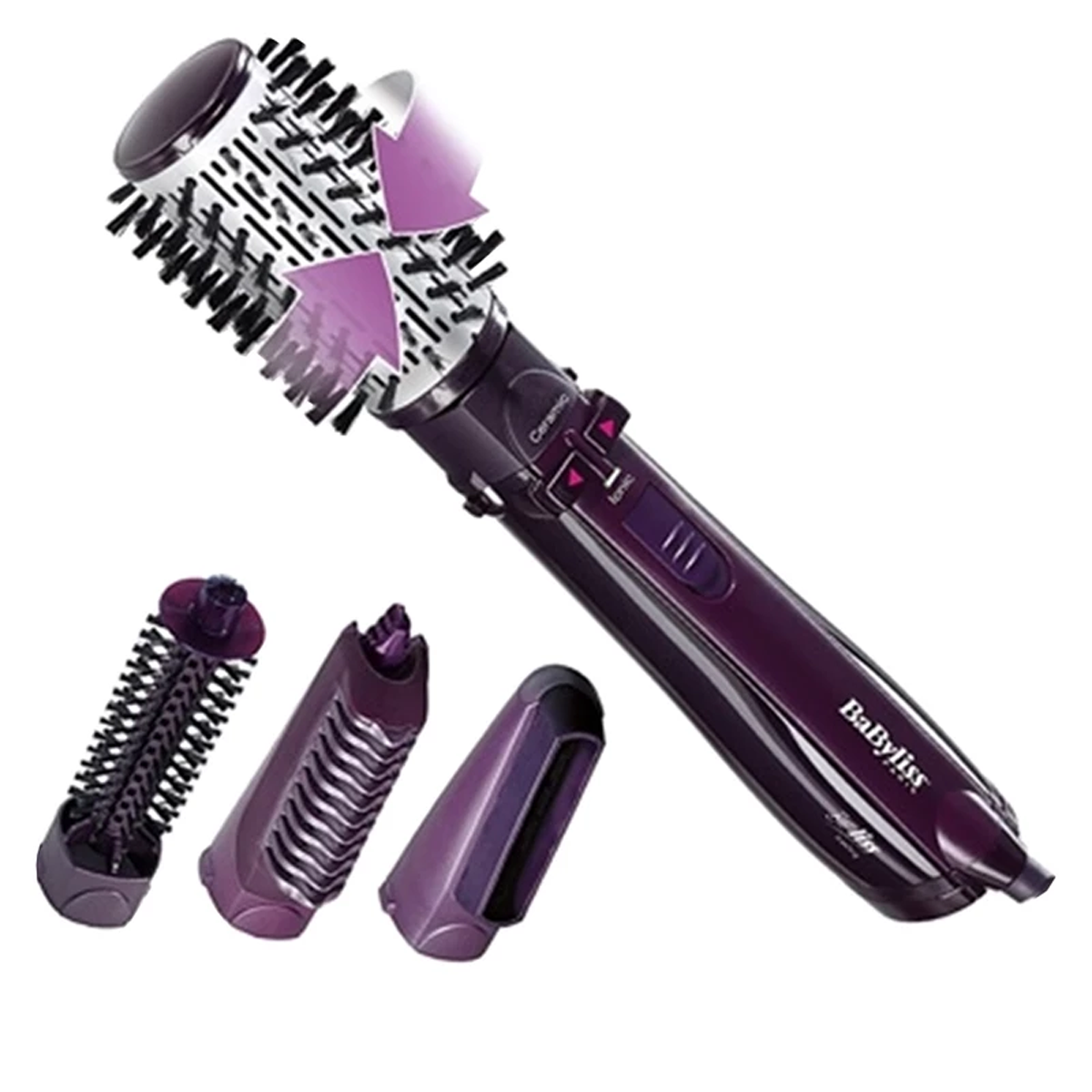 سشوار برس دار چرخشی بابیلیس مدل 2736E-small-image