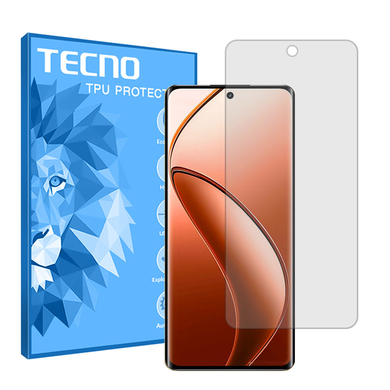 گلس گوشی شفاف ریلمی 12Pro Plus تکنو مدل HyGEL