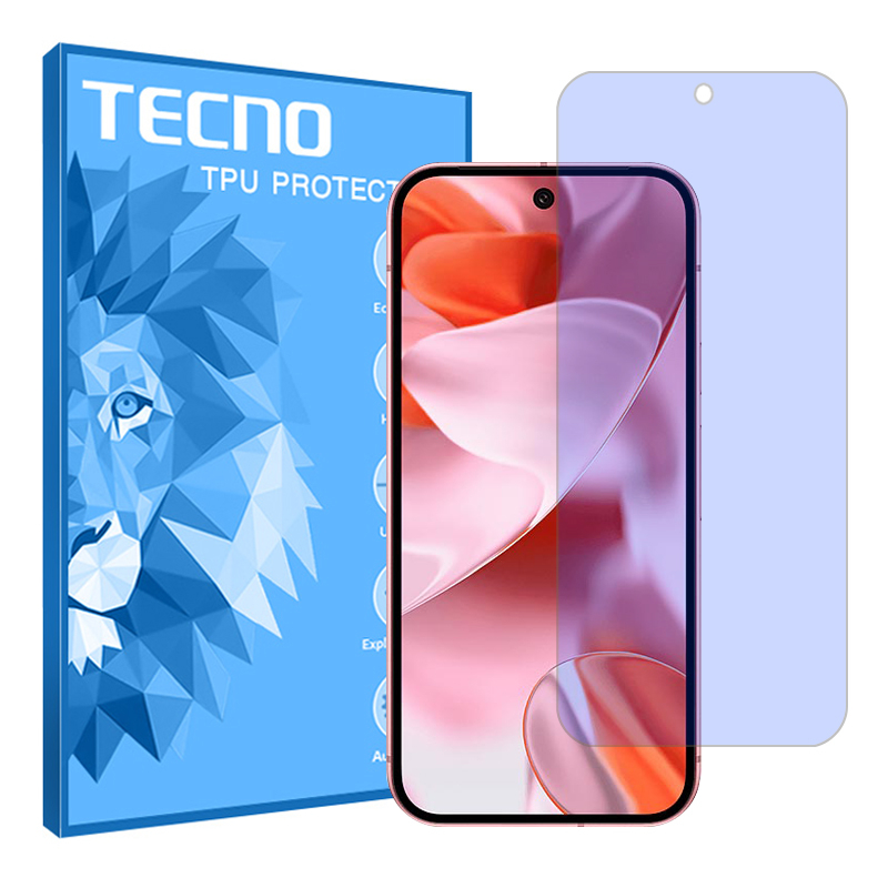 گلس گوشی ضداشعه آبی گوگل Pixel 9 تکنو مدل Resistant گلس گوشی ضداشعه آبی گوگل Pixel 9 تکنو مدل Resistant