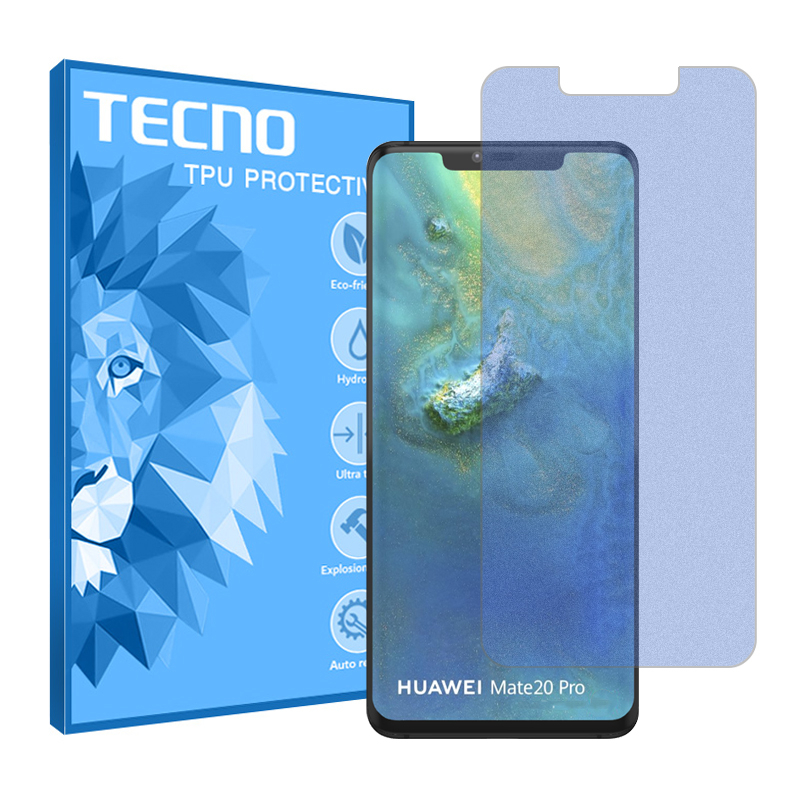 گلس گوشی مات آنتی بلو هوآوی Mate 20 Pro تکنو مدل Resistant