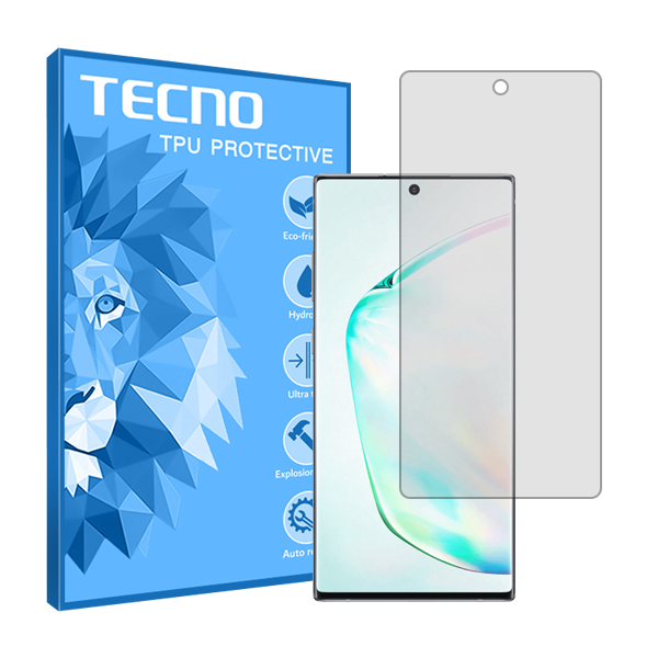 گلس گوشی شفاف سامسونگ Galaxy Note 10 Plus تکنو مدل HyGEL