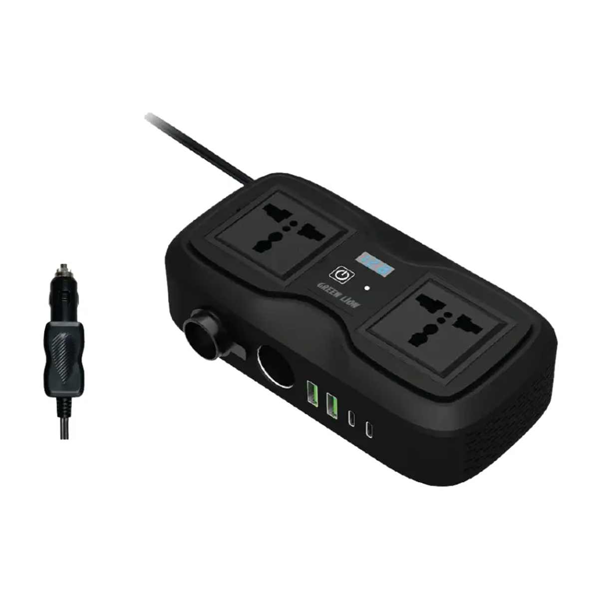 مبدل برق فندکی گرین لاین مدل GC-233 GNGC233PI