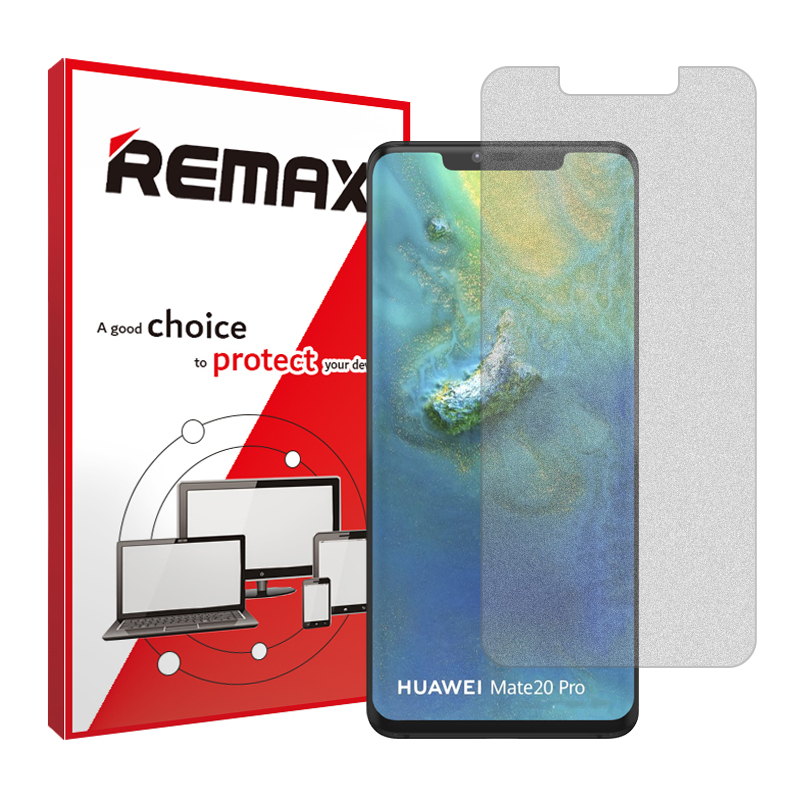 گلس گوشی مات هوآوی Mate 20 Pro ریمکس مدل Resistant