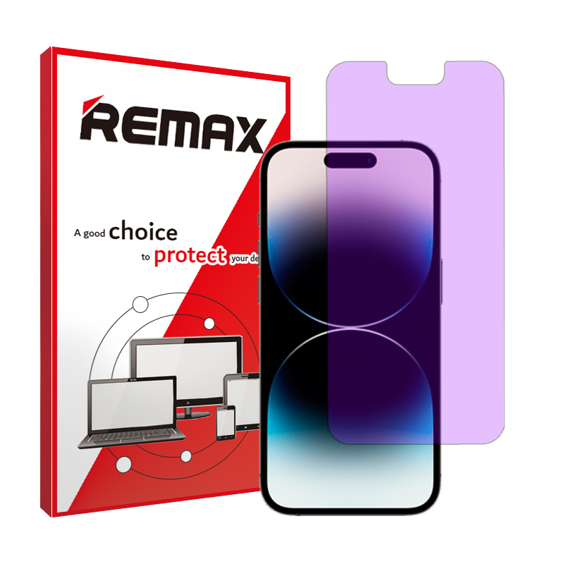 گلس گوشی آنتی پرپل اپل iPhone 14 Pro Max ریمکس مدل HyPRL