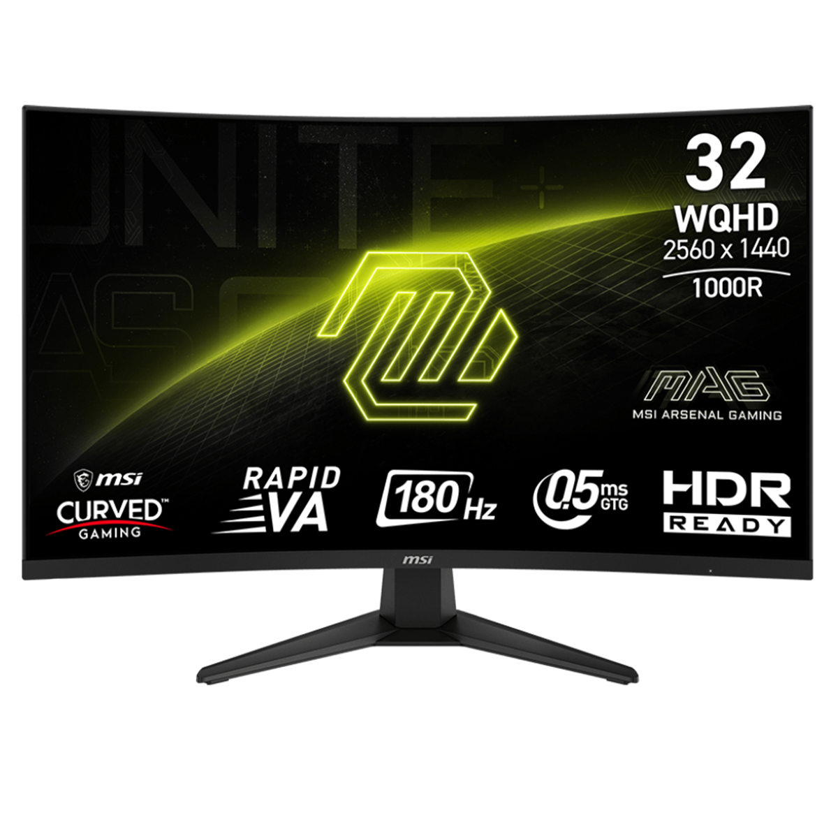 مانیتور گیمینگ خمیده ام اس آی مدل MAG 325CQF سایز 32 اینچ-small-image