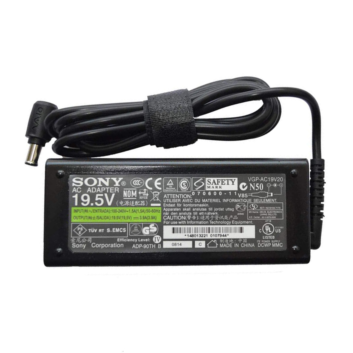شارژر لپ تاپ سونی 19.5 ولت 3.9 آمپر مدل VGP-AC19V19-small-image