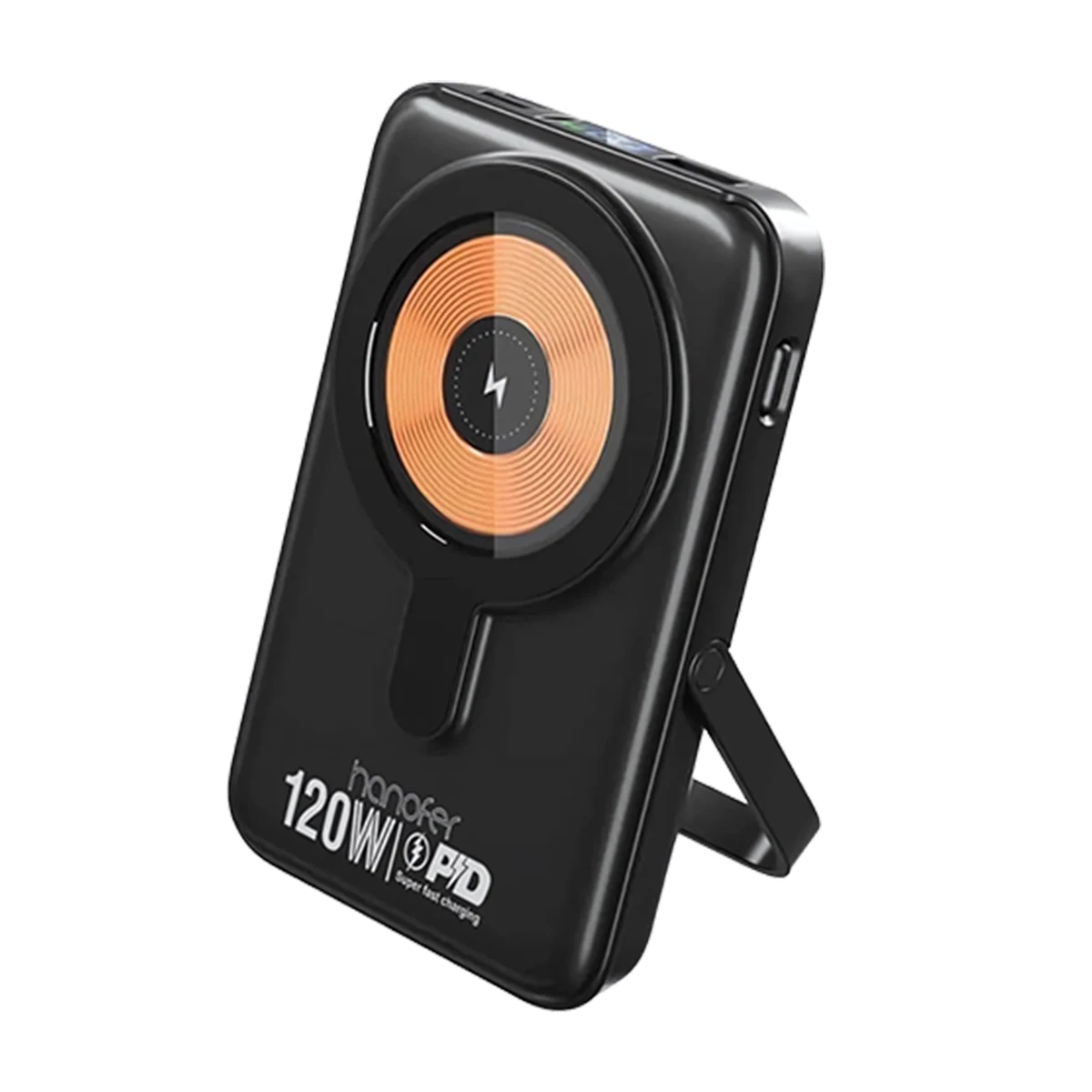 پاوربانک بی سیم هانوفر مدل 4output ظرفیت 10000 میلی آمپر ساعت