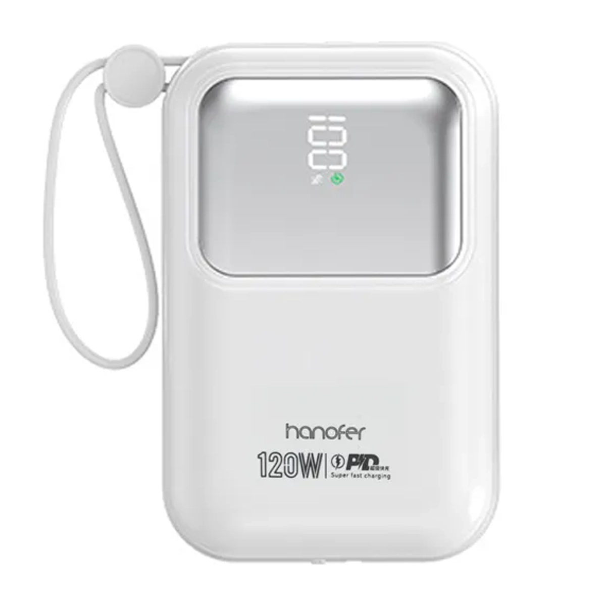 پاوربانک هانوفر مدل 2output ظرفیت 10000 میلی آمپر ساعت