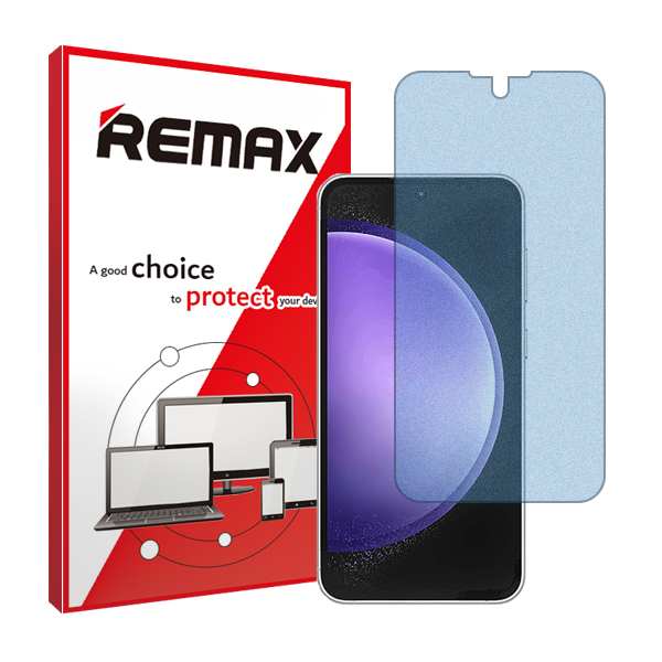 گلس گوشی مات آنتی بلو سامسونگ Galaxy S23FE ریمکس مدل HyMBLU